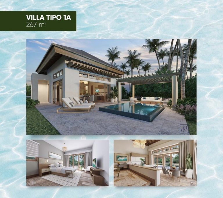 Villa Lista Amueblada en Green Village, Cap Cana I Punta Cana