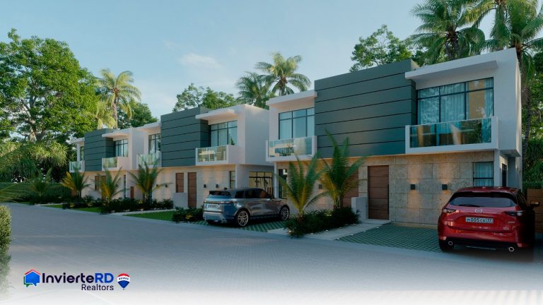 Proyecto de villas townhouse en Bávaro Punta Cana